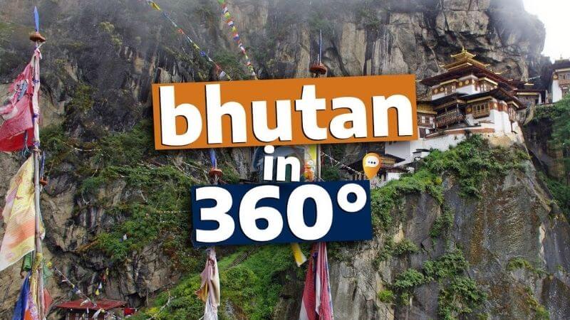 360°-Reisereportage: Bhutan, das Land, in dem Glück wichtiger ist als Geld