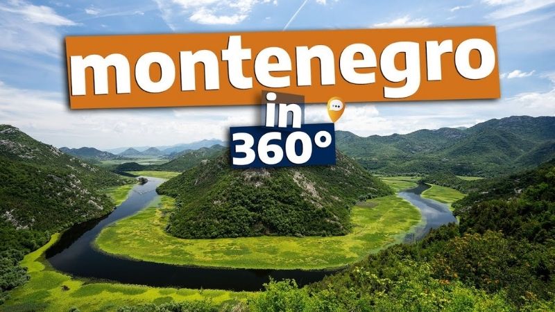 360°-Reisereportage: Montenegro, das Monaco des Ostens