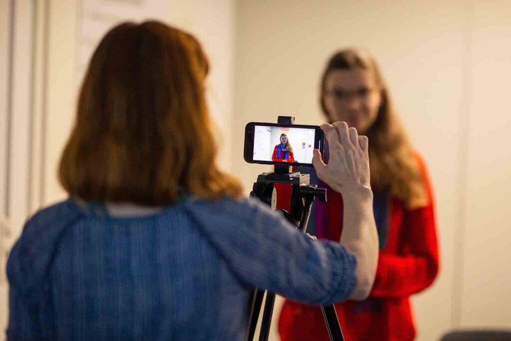 Mobile Reporting mit Smartphone